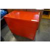 Image 1 : RED 4 DRAWER DRESSER