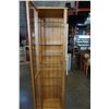 Image 2 : PINE DISPLAY CABINET