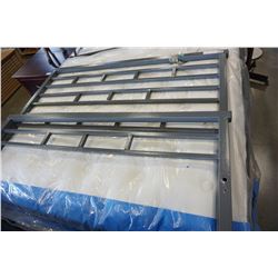 MODERN METAL CHROME DOUBLE SIZE BED FRAME