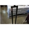 Image 2 : 2 MODERN BLACK METAL BRUSHED FLOOR LAMPS