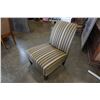 Image 1 : STRIPED ACCENT CHAIR