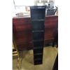 Image 1 : BLACK 4 FOOT CD/ DVD SHELF