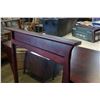 Image 8 : CANADIAN MADE SOLID MAPLE 6 DRAWER DRESSER WITH MIRROR, DARK MAHOGANY FINISH