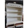 Image 2 : WHITE 4 DRAWER DESK W/ HUTCH TOP