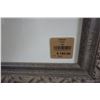 Image 3 : LARGE FLORAL PRINT IN SILVER GUILT FRAME