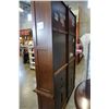 Image 8 : ASHLEY FLOOR MODEL 2 PIECE ILLUMINATED GLASS DOOR DISPLAY PIER UNIT, RETAIL $2749