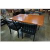 Image 1 : RESTAURANT TABLE AND 4 CHAIRS
