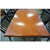 Image 2 : RESTAURANT TABLE AND 4 CHAIRS
