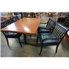 Image 4 : RESTAURANT TABLE AND 4 CHAIRS