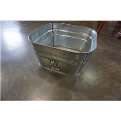 GALVANIZED WASH BIN