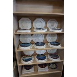 LOT OF BRADFORD EXCHANGE AND FRANKLIN MINT FIRST NATIONS AND WHALE COLLECTOR PLATES