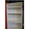 Image 2 : WHITE BOOKSHELF 6FT TALL