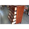Image 3 : 5 DRAWER FRENCH PROVINCIAL HIGHBOY DRESSER