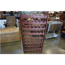 5FT TALL WINE RACK