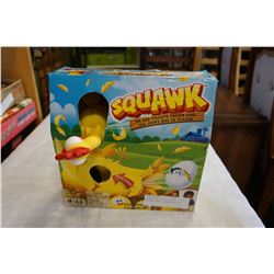 SQUAWK THE EGG EXPLOSIVE CHICKEN GAME - AS NEW IN BOX