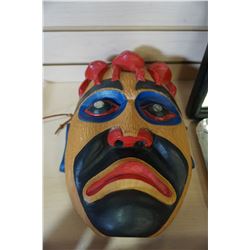 CARVED NATIVE MASK