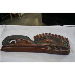 NATIVE HAMATSA BIRD MONSTER CARVING