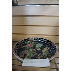EASTERN HAND PAINTED MADE IN JAPAN BOWL W/ SOME CHIPS