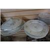 Image 3 : SET OF VINTAGE AUSTRIAN CHINA - 10 DINNER PLATES, AND 10 SALAD PLATES, AND 3 SERVING DISHES