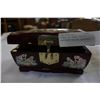 Image 3 : MOTHER OF PEARL INLAID JEWELLERY BOX W/ CONTENTS