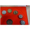 Image 4 : RED VELVET CASE W/ PENDANTS AND MEDALS