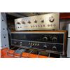 Image 1 : MONARCH GS-65 AND REALISTIC STEREO AMPLIFIER S A 100A - BOTH WORKING