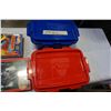 Image 3 : 2 BOXES OF KNEX, HOTWHEELS, GAMES, AND PUZZLE