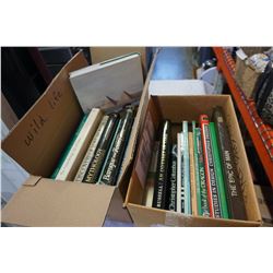 2 BOXES OF COFFEE TABLE BOOKS