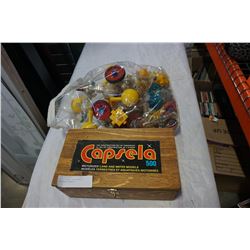 LOT OF EARLY 70s CAPSELA MOTORIZED MODELS