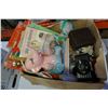 Image 2 : BOX OF ANTIQUES AND COLLECTIBLES