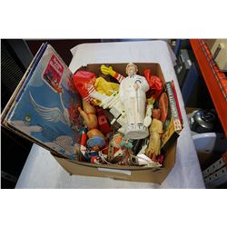 LOT OF 70s TOYS AND RECORDS