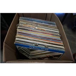 BOX OF VARIOUS RECORDS