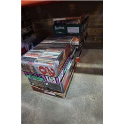 5 BOXES OF CDS