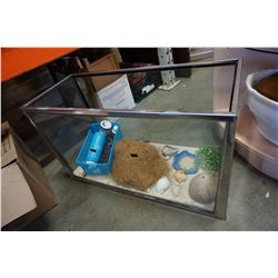 4FT LONG TERRARIUM W/ ACCESSORIES