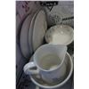 Image 3 : LOT OF STUDIO NOVA TENDER BLOOM OVEN TO TABLE DISHES AND PITCHER AND BOWL