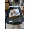 Image 1 : THEYRE AT THE POST HORSE RACING RECORD GAME, AND BOARD GAMES, JERSEY, AND SUITCASE