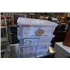 Image 1 : 3 CLEAR TOTES OF VINTAGE BOOKS
