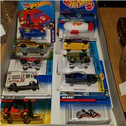 LOT OF NEW HOT WHEEL DIE CAST VEHICLES