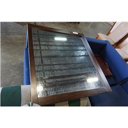 2 DARK FINISH MIRRORS