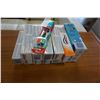 Image 1 : LOT OF 11 NEW TOOTHPASTE, 1 PACK OF DIAL SOAP AND TOOTH BRUSH BRAND NEW