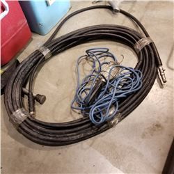 100FT 2600PSI PULSAR PRESSURE WASHER HOSE AND TROUBLE LIGHT