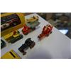 Image 3 : 7 LESNEY MADE IN ENGLAND METAL TOY CARS, TRACTORS AND 1 CORGI TOYS WHIZZWHEELS TOY CAR IN BOX