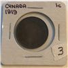 Image 1 : Very Nice 1919 Canada Large Cent in a Old Holder