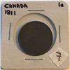 Image 1 : Very Nice 1911 Canada Large Cent in a Old Holder