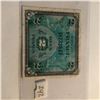 Image 1 : Rare High Grade WWII FRENCH 2 FRANCS Bill in AU Condition