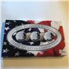 Image 1 : 2001 PLATINUM EDITION State Quarters Collection NY NC RI VT KY