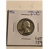 Image 1 : 1956 P Washington Silver Quarter Nice Early US Coin