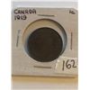 Image 1 : 1919 Canada Large One Cent in Nice Vintage Holder