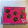 Image 1 : 1999 Complete Type Set Statehood Quarters 24kt Gold Plated in Hard Display