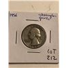 Image 1 : 1956 P Washington Silver Quarter Nice Early US Coin